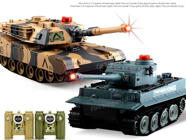 2 fjernstyrede kampvogne - KÆMP mod hinanden