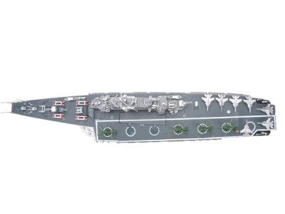 Stort fjernstyret hangarskib