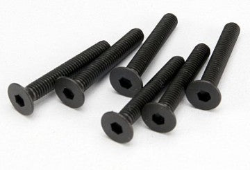Traxxas 4857 Screws M3X20mm Countersunk Hex Socket (6)
