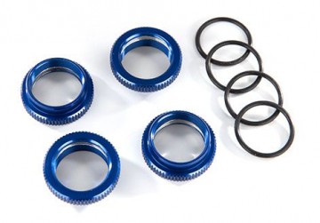 Traxxas 8968X Spring Adjuster Alu Blue GT-Maxx (4)