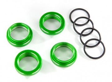 Traxxas 8968G Spring Adjuster Alu Green GT-Maxx (4)