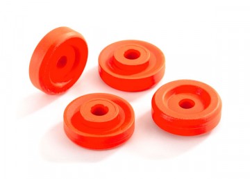 Traxxas 8957T Wheel Washers Orange (4) Maxx