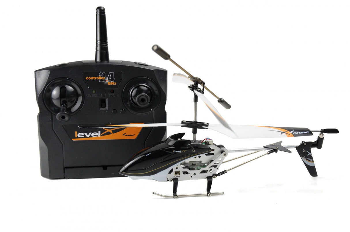 Mini fjernstyret helikopter 'level x'