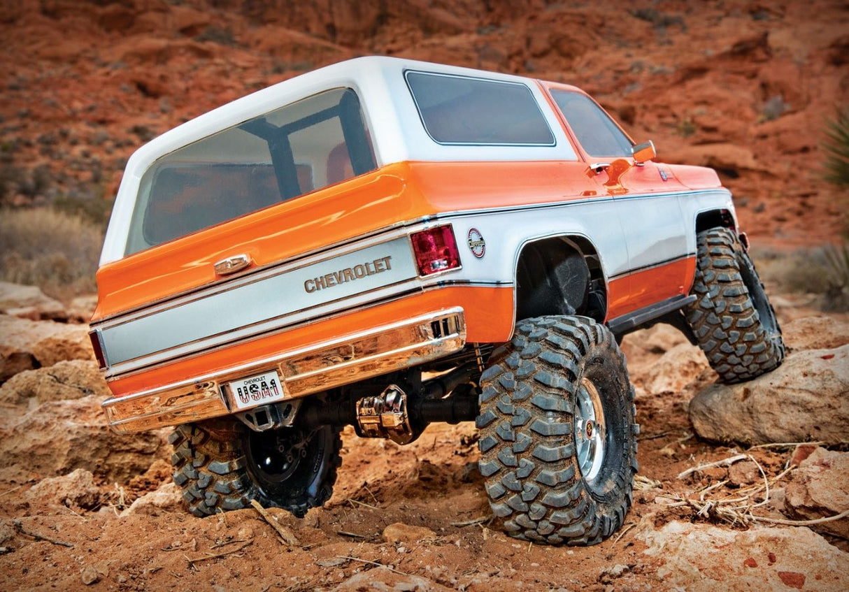 Traxxas TRX-4 Chevy Blazer K5 red orange