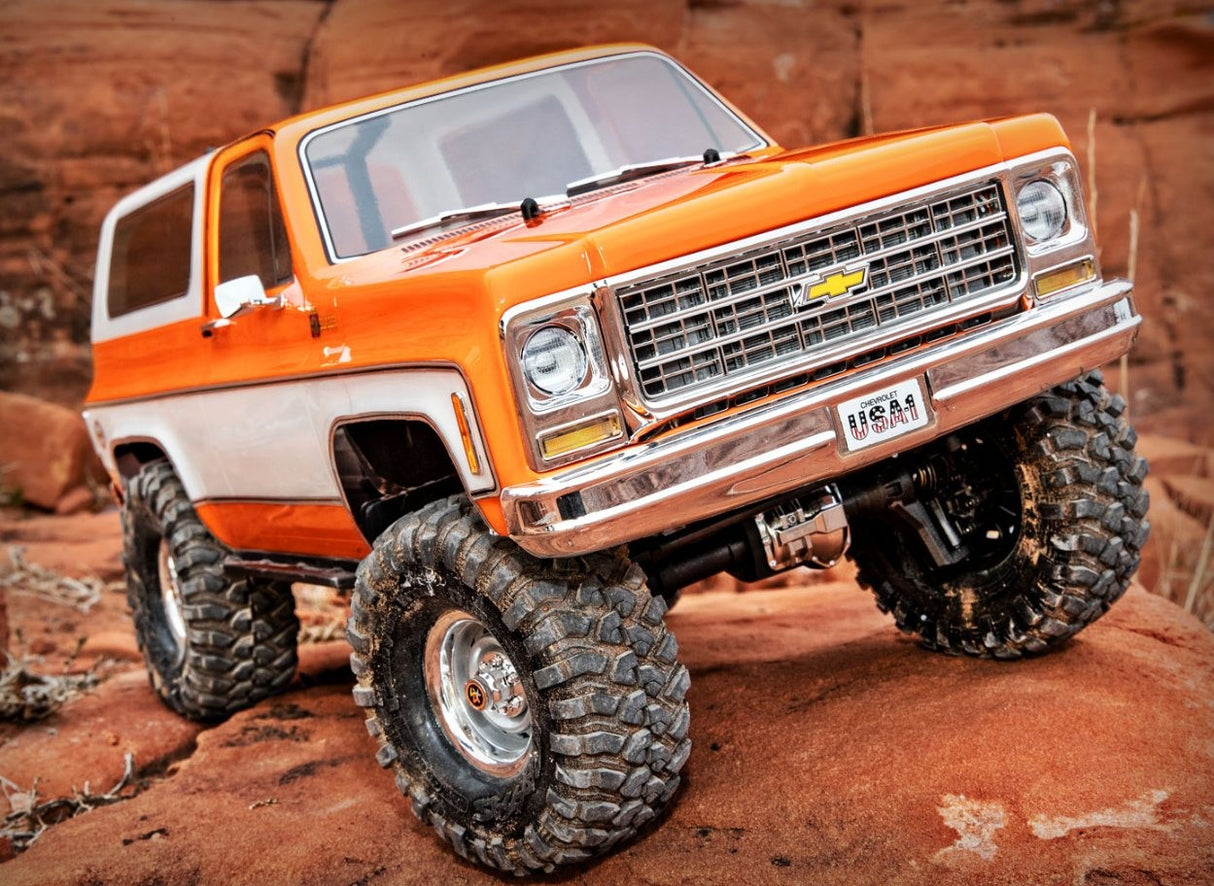 Traxxas TRX-4 Chevy Blazer K5 red orange
