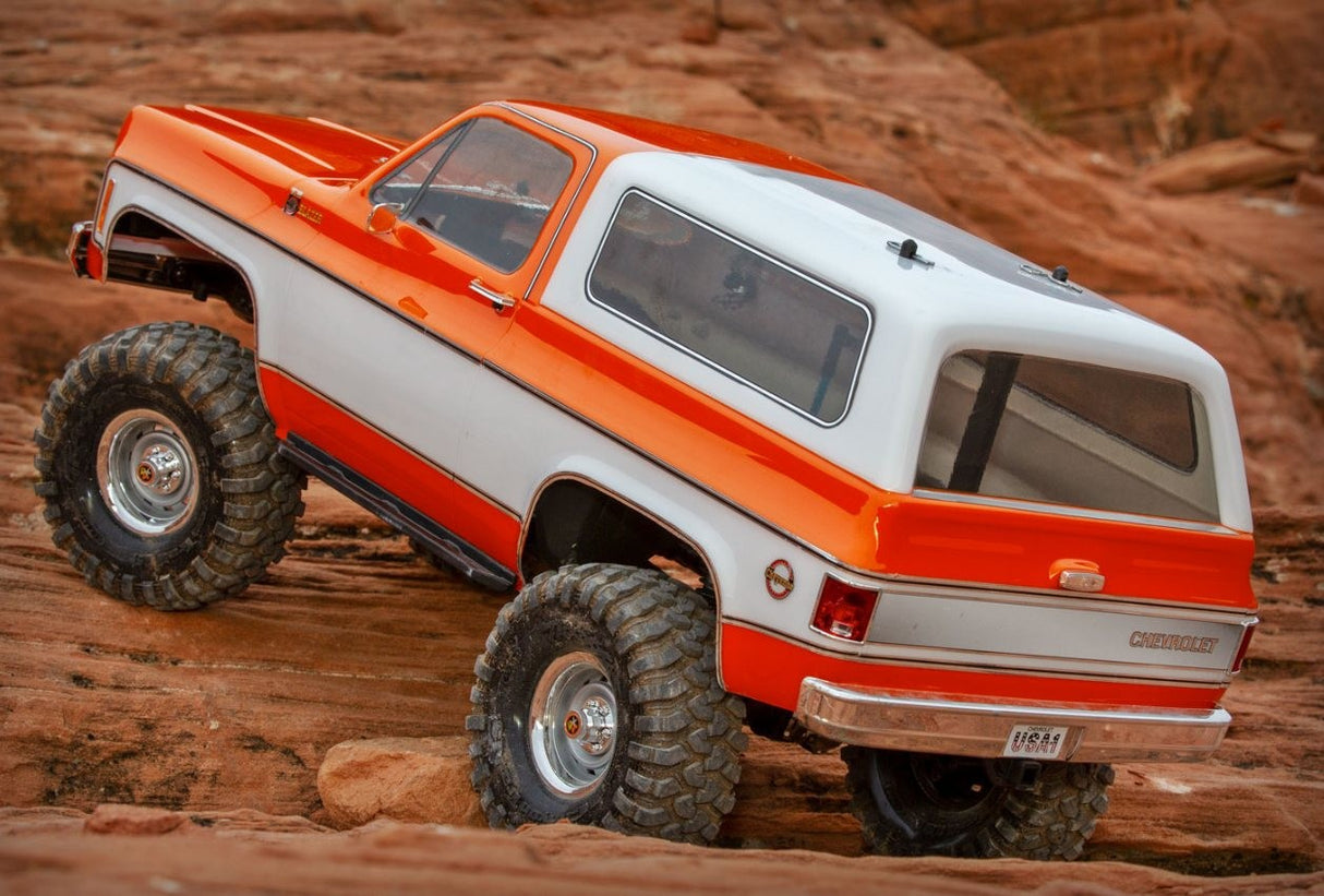 Traxxas TRX-4 Chevy Blazer K5 red orange