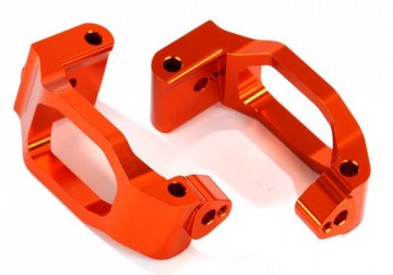 Traxxas 8932A Caster Blocks Alu Orange (Pair) Maxx* (Replaced by #10232-ORNG)