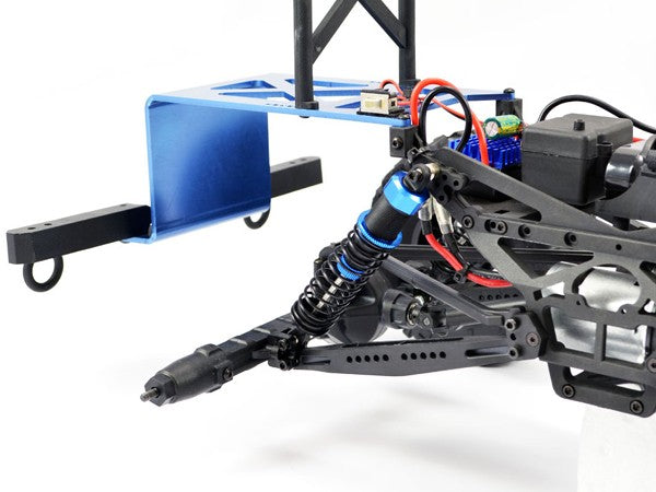 Stor flot fjernstyret offroader