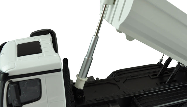 Mercedes LKW Kipper PRO Metall 2,4GHz RTR (Hvid)