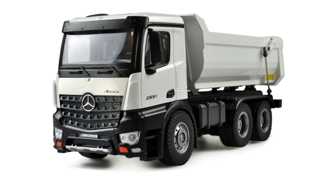 Mercedes LKW Kipper PRO Metall 2,4GHz RTR (Hvid)