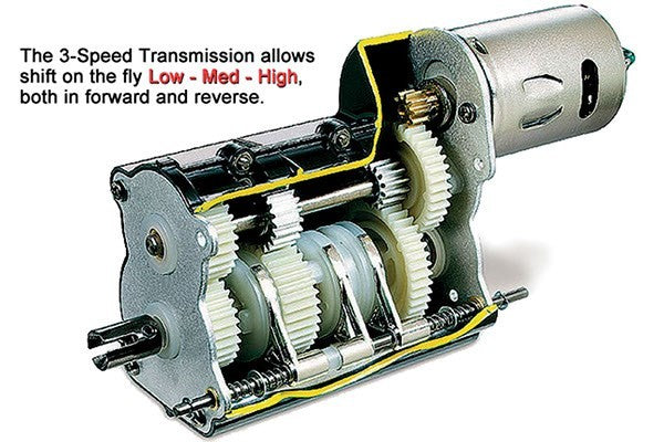 1/14 Mercedes-Benz Actros 1851 GigaSpace (Sort) - 56342