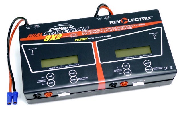 Cellpro Dual PowerLab 8x2 - automatisk kraftig lader!
