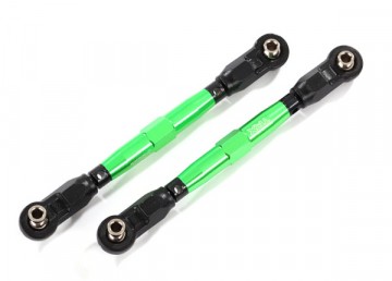 Traxxas 8948G Toe Links Front Adjustable Alu Green w/ Wrench (2) Maxx, Maxx Slash