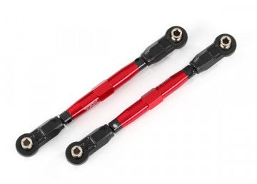 Traxxas 8948R Toe Links Front Adjustable Alu Red w/ Wrench (2) Maxx, Maxx Slash