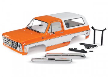 Traxxas 8130X Body Chevy Blazer Orange Complete