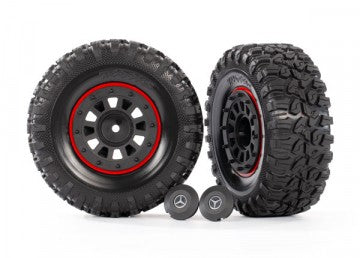 Traxxas 8874 Tires & Wheels 2.2" Crawler (Requires #8255A)