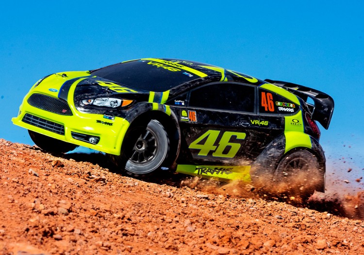 Ford Fiesta ST VR46 Rally 1/10 4WD RTR TQ w. Batt & Charger