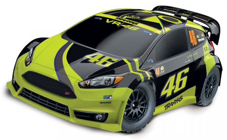 Ford Fiesta ST VR46 Rally 1/10 4WD RTR TQ w. Batt & Charger