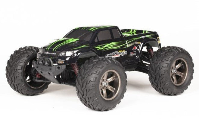 HURTIG Fed fjernstyret bil - Wild Challenger monster truck