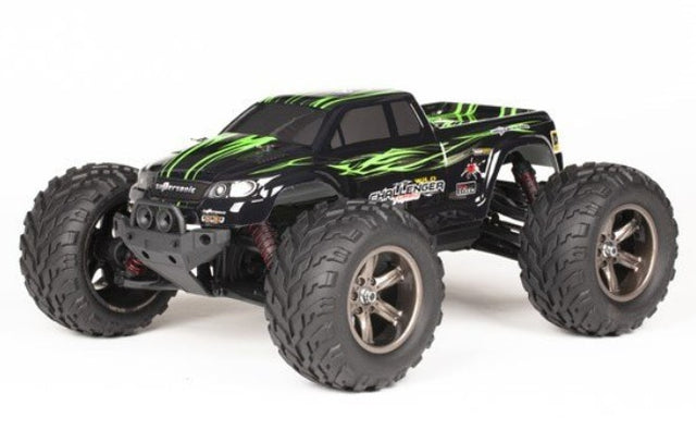 HURTIG Fed fjernstyret bil - Wild Challenger monster truck