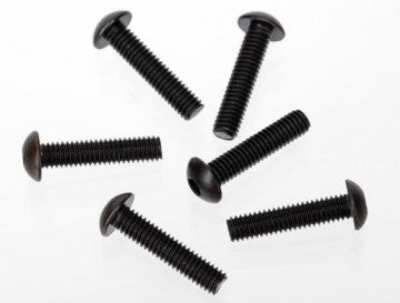 Traxxas 3929 Screws M4x18mm Button-head Hex Socket (6)