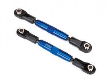 Traxxas 3643x Turnbuckle Complete Alu Blue Camber Link 83mm (2)