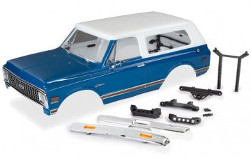 Traxxas 9111X Body Chevy Blazer '72 Blue/White Complete