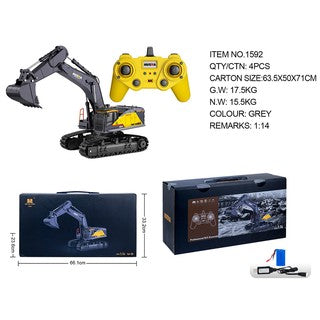 Professional gravemaskine med hele 22 funktioner! - Huina 1592