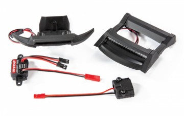 Traxxas 6795 LED Light Front & Roof Skid Set Complete  Rustler 4x4