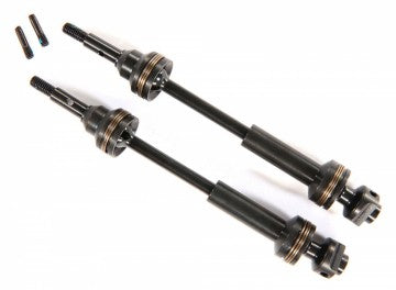 Traxxas 9051X Driveshafts Front CV Steel Complete (2)