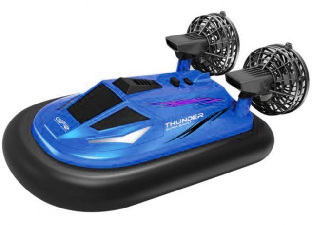 Sejt lille nemt fjernstyret luftpudebåd / Hovercraft!