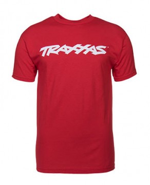 Traxxas 1362-S T-shirt Red Traxxas-logo S