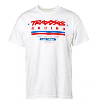 Traxxas 1383-M T-shirt White Traxxas Racing Heritage M