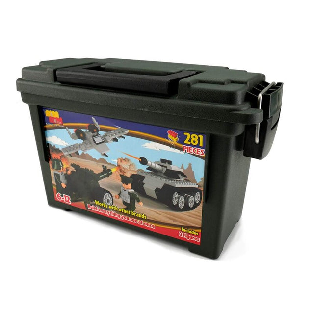 281 pcs Set Tank, Plane and Gun