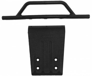 RPM Bumper and Skidplate Front Black Slash 2WD, Nitro Slash - 80952