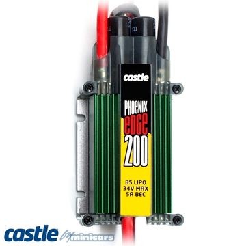 Castle Creations Phoenix Edge 200 32V 200A ESC w/5A BEC - 010-0098-00