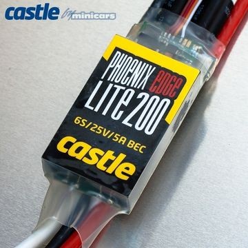 Castle Creations PHOENIX EDGE LITE 200 -25V 200A ESC - 010-0109-00