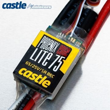 Castle Creations PHOENIX EDGE LITE 75 - 25V 75A ESC - 010-0112-00