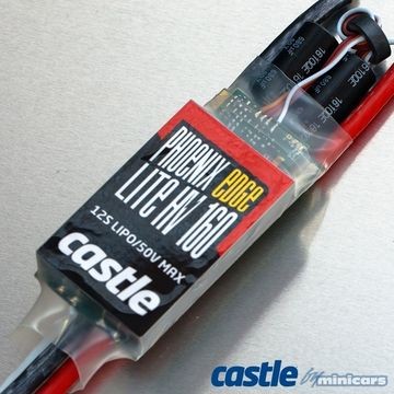 Castle Creations PHOENIX EDGE LITE HV 160 - 50V 160A ESC - 010-0114-00