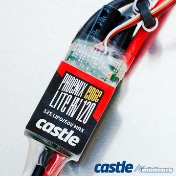Castle Creations PHOENIX EDGE LITE HV 120 - 50V 120A ESC - 010-0119-00