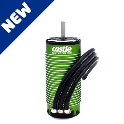 Castle Creations Motor Sensor Inrunner 4-Pole 1520-1650KV 1/8-1/6 - 060-0075-00