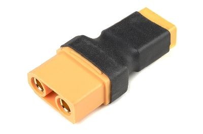 Omformer stik XT90 female to XT60 male