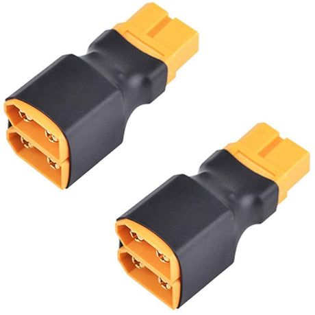 Omformer stik XT60 female to double XT60 male