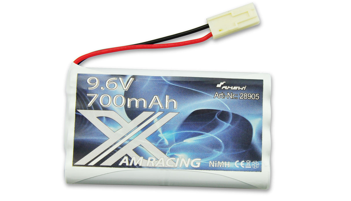 NiMH Batteri 9,6V 700mAh Mini-Tamiya-stik