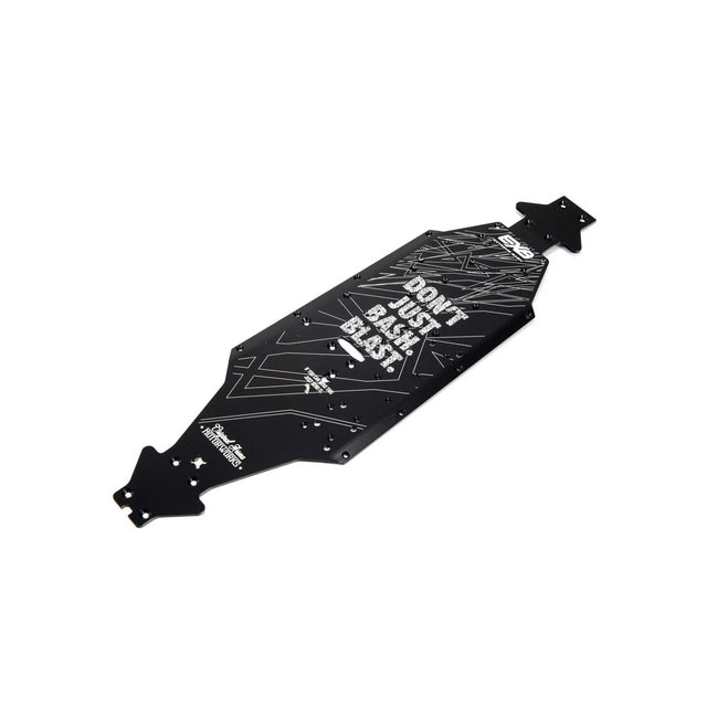 ARRMA Aluminum Chassis CNC 7075 T6 LWB Black EXB