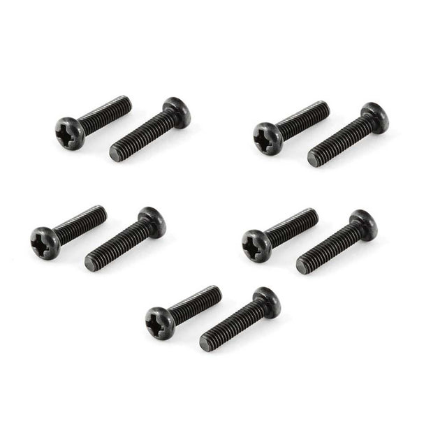 ARRMA Button Head Cross Machine Screw 3x12mm (10)