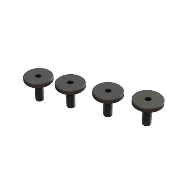 ARRMA Large Head Screws M3x8mm (4)