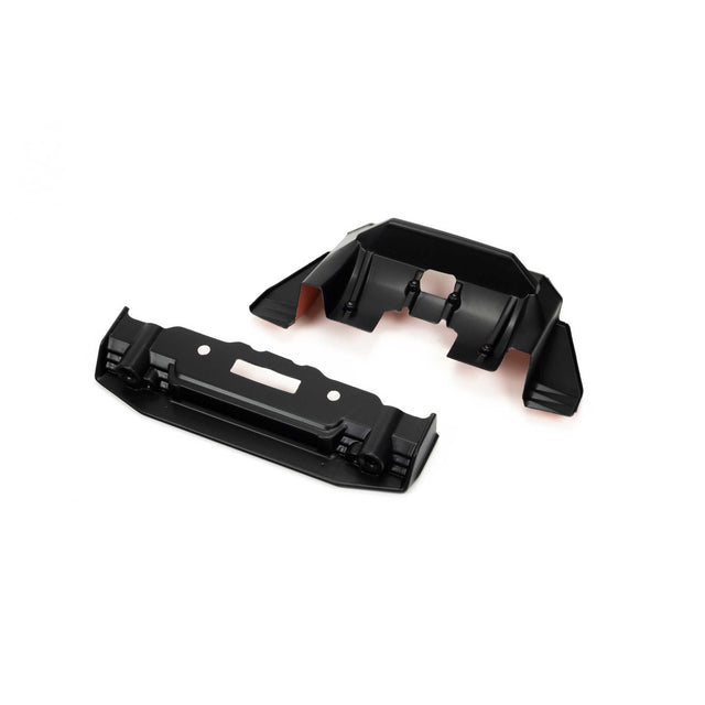 ARRMA Painted Splitter And Diffuser Black/Orange FELONY 6S BLX