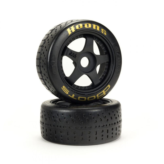 ARRMA 1/7 dBoots Hoons Front 100 Gold Pre-Mounted Belted Tires 17mm Hex (2)