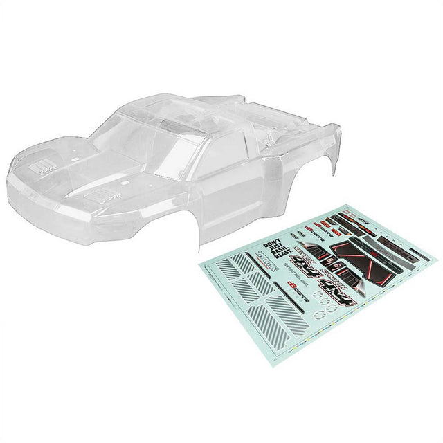 ARRMA 1/10 Clear Body with Decals Senton 4x4